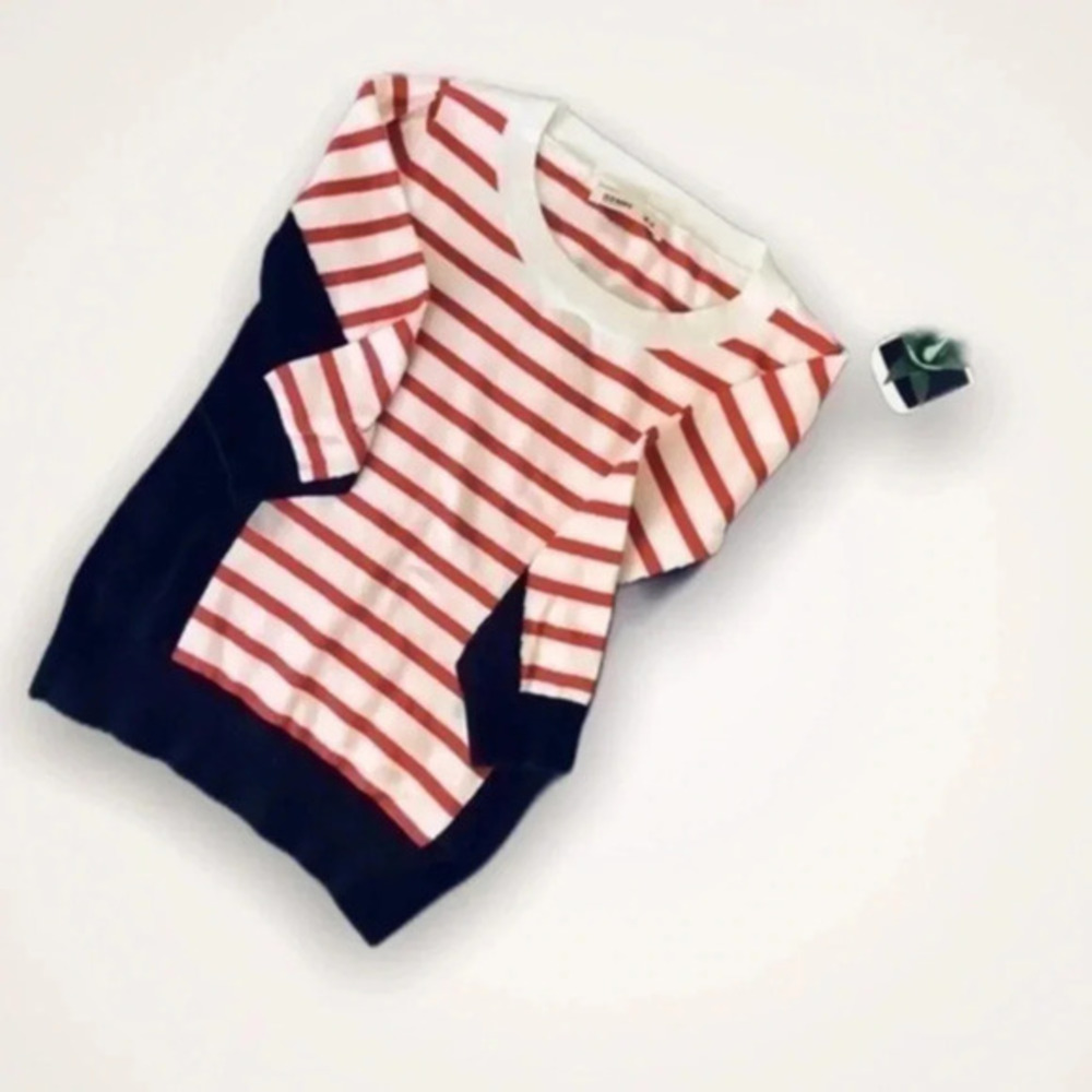 Old Navy colorblock/striped sweater/size S…